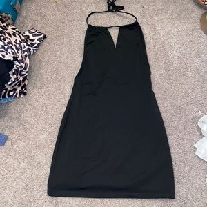 Stretchy backless dress